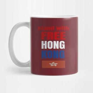 stand with free hong kong Mug